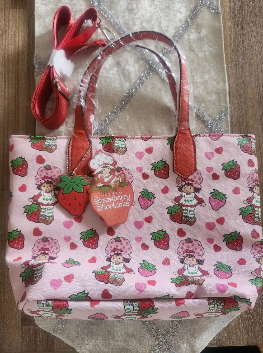 🍓 Strawberry Shortcake Tote Bag Purse